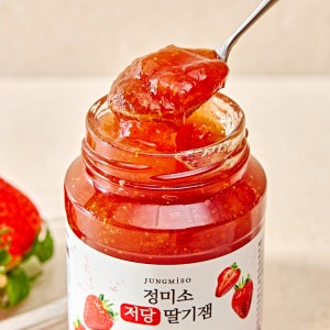 정미소 저당 저칼로리 국산 딸기잼 320g, 1개