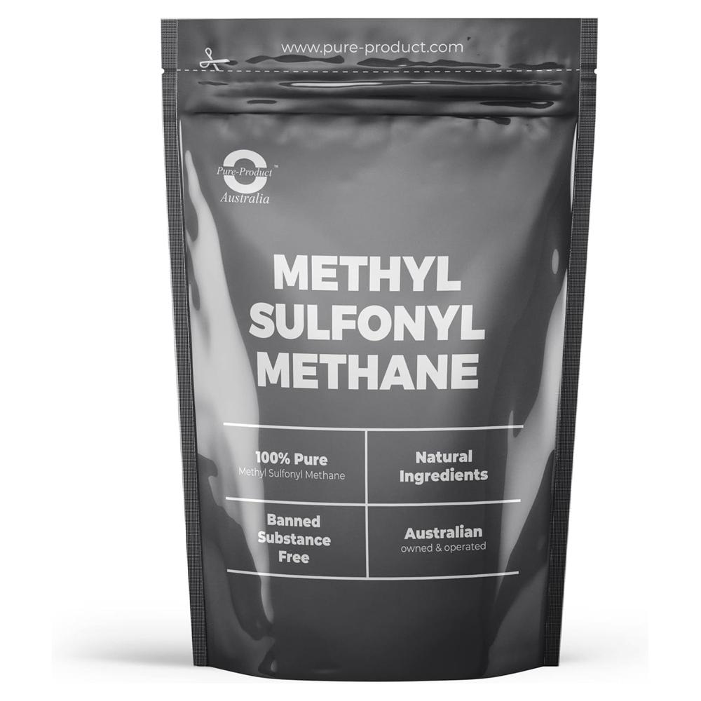 퓨어프로덕트오스트렐리아 관절건강 <b>MSM</b> 메틸설포닐메탄 식이유황 3g <b>분말 200g</b> 1팩D