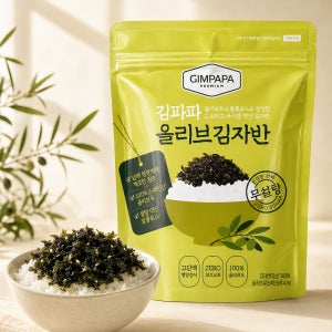 무설탕 김자반 4봉 알룰로스 올리브유 김파파
