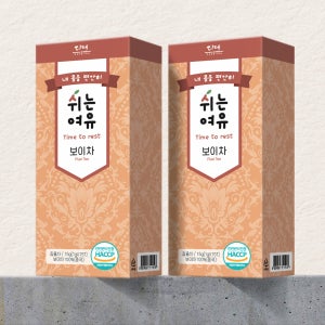 [본사직영] 쉬는여유 보이차 15티백 3개입, 3개