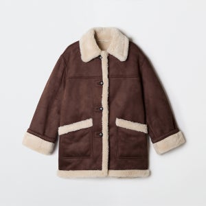 [신세틱레더] 스파오 하프 무스탕 SPJLF4VW01