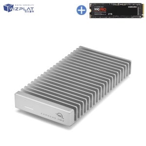 OWC Express 1M2 썬더볼트 USB4 NVMe 외장SSD 삼성 990PRO 2TB