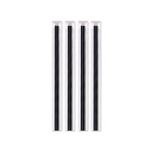 개별포장 커피스틱 16/20oz용 검정 21cm, 1000개입, 10개