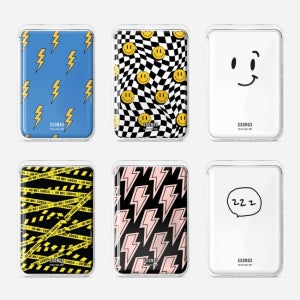 쏭스 맥세이프 카드지갑 2배자력 3카드팩 에폭시 플레이무드 시리즈 6종 01 썬더업 G025