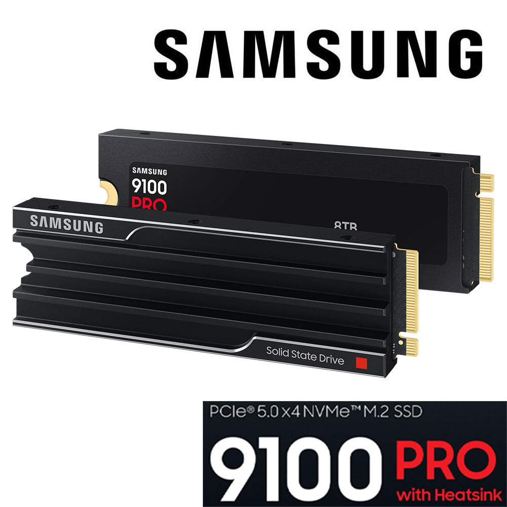 삼성전자 내장 SSD 9100 PRO with Heatsink 8TB MZ-VAP8T0CW
