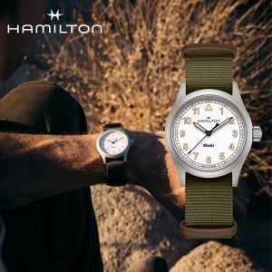 HAMILTON 해밀턴 카키필드 아날로그 클래식 쿼츠 나토밴드 38mm 남성시계