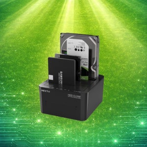 이지넷 3베이 1대2 데이터 복제 외장 하드디스크 카피 도킹스테이션 복제기 763DCU3