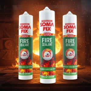 소마픽스 1500도 초고온 실란트 내열실리콘 보일러 히터 배관 연통 고온 접착제 본드