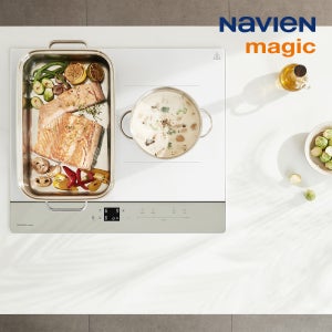 전국설치가능 나비엔 매직 화이트 3구 인덕션 ERI-3623AF 빌트인 프리스탠딩 선택