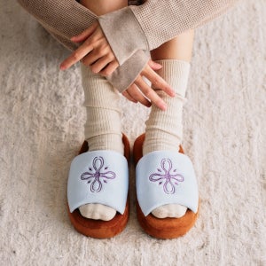 오키드 거실 실내화 족저근막염슬리퍼 거실화 층간소음