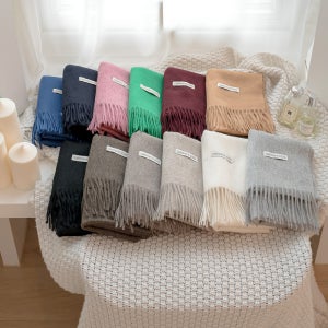 카르페디엠 솔리드 캐시미어 머플러 MF005