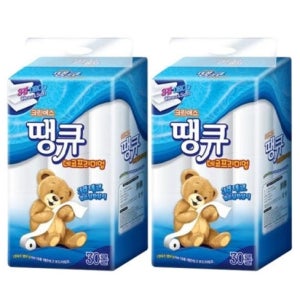 두루마리휴지 크린에스 땡큐프리미엄 15m 3겹30롤X2개 롤화장지 두루마리화장지