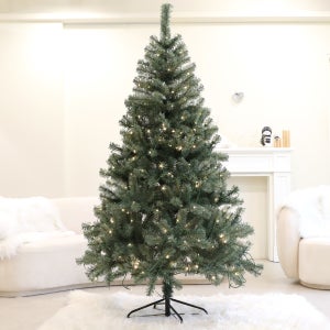 크리스마스트리 무장식 전구 일체형 킥글로우 볼륨빵빵 트리 180cm