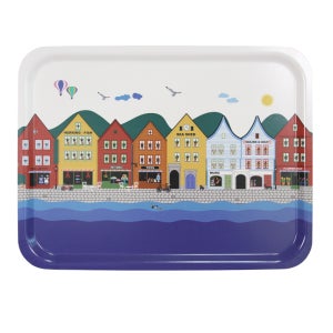 시트론엘리스 스웨덴 자작나무 쟁반 L, 해피하우스, 1개