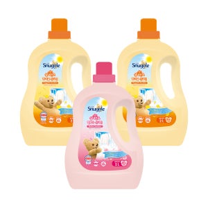 스너글 실내건조 섬유유연제 허거블션샤인 2L 2개 + 멜로우선샤인 1개