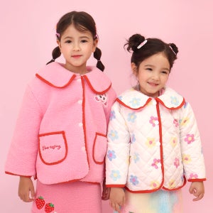 캐치티니핑 여아 하츄 리버시블 패딩 점퍼