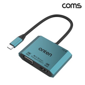 Coms Type-C to HDMI 미러링 컨버터, PD 충전 지원, FW006