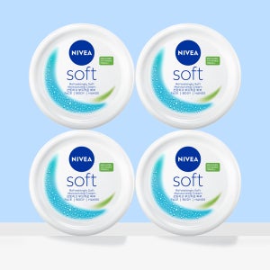 니베아 소프트 리프레싱 모이스춰라이징 크림 200ml, 4개