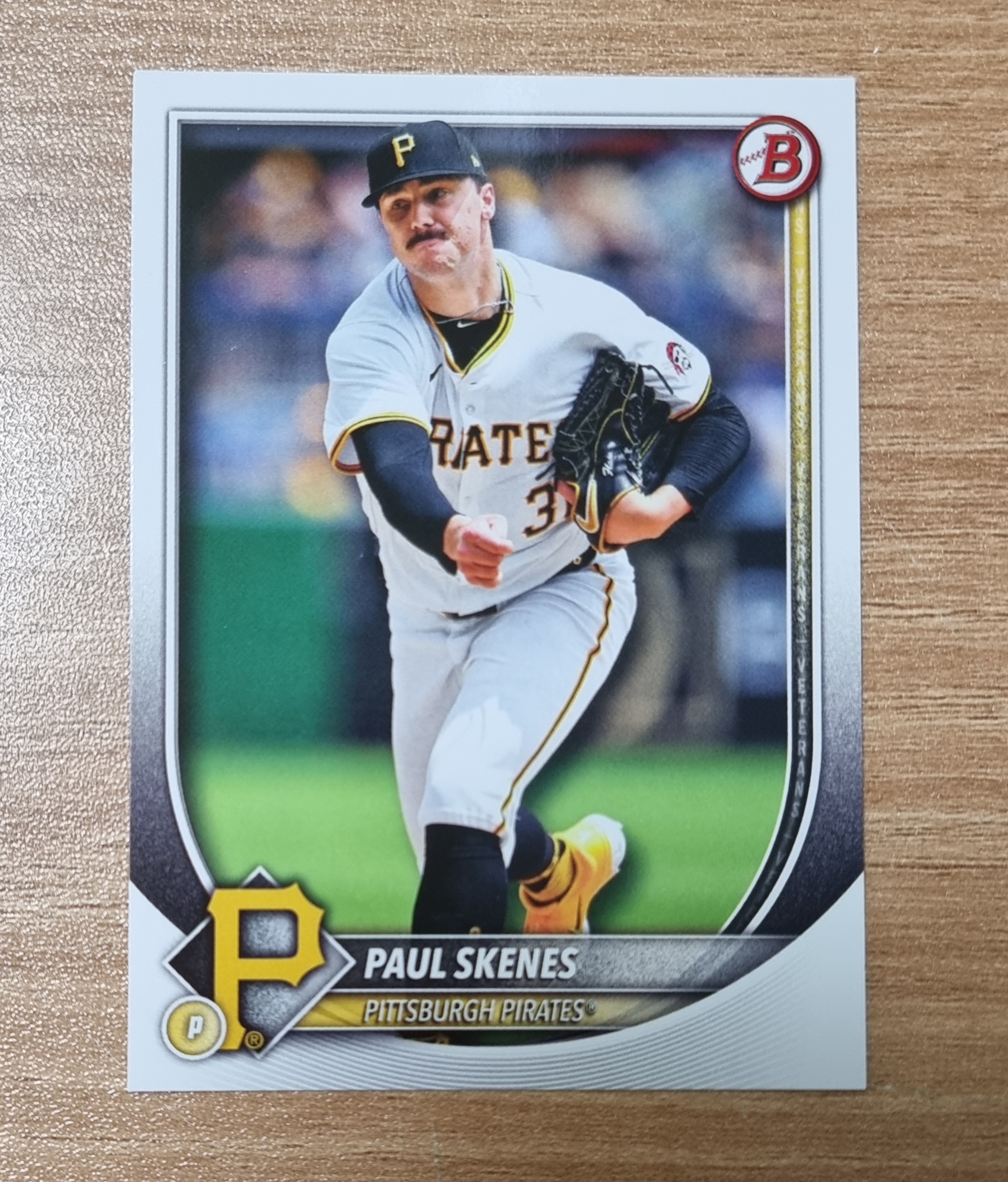 폴 스킨스 2025 Bowman Paul Skenes No-30 MLB 야구카드