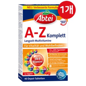 Abtei 압타이 멀티비타민 40정, 1개