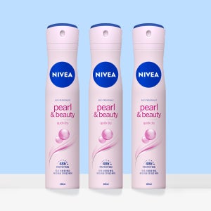 니베아 데오드란트 스프레이 펄 뷰티 200ml, 3개