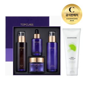 참존 탑클래스 7세대 4종 선물세트+징코클렌징폼+쇼핑백