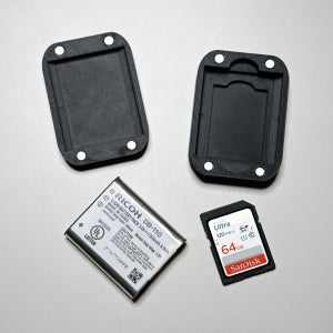 리코 GR3, GR3X DB-110 호환 배터리, SD카드 보관 케이스 보관함