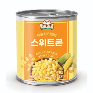 이젠서진 스위트콘 옥수수 통조림 2.95kg 5개 옥수수콘 대용량