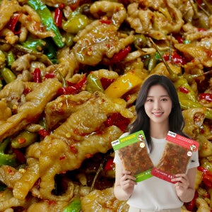 김부인식품 레몬무뼈닭발 국내제조 마라맛 레몬맛 무조리 즉시섭취 냉채 250g