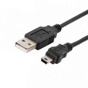 LANstar USB2.0미니케이블 USB A to Mini5핀 5m, 1개