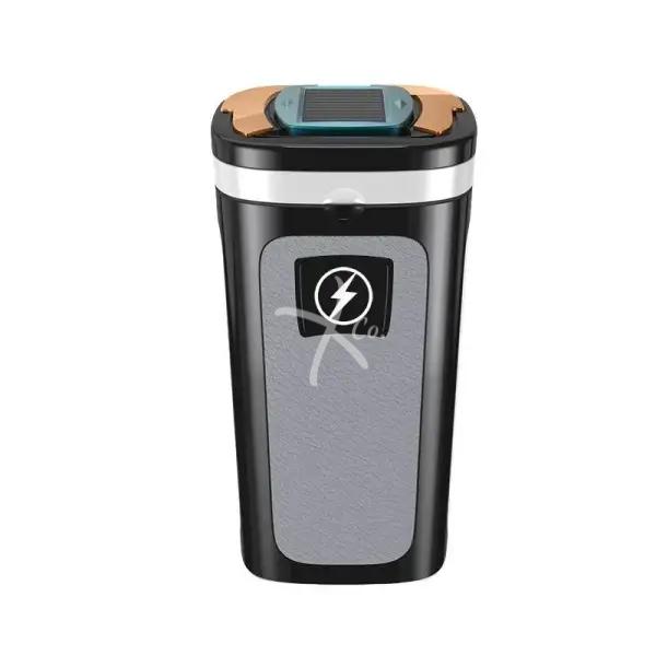 태양광 충전 차량용 재떨이 라이터 분위기 등