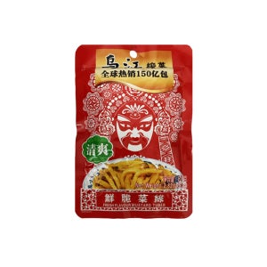 도매한박스 오강 소포장 칭솽 짜사이 짜차이 반찬 안주 80g X 100봉