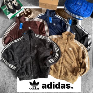 국내매장품 남녀공용 아디다스 오리지널 클래식 파이어버드 부클 뽀글이 트랙탑 저지 자켓