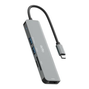 5in1 USB 3.2 Gen1 C타입 멀티 포트 허브 어댑터 유료 OTT 지원 SD/TF 카드리더기 4K UHD HDMI 삼성DeX