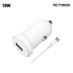 차량용충전기 엑티몬 1포트 차량용 QC3.0 고속 (C타입)