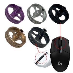로지텍 G304 마우스 휠 알루미늄 금속휠 G102 G Pro 유선