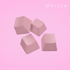 레이저코리아 PBT 키캡 세트 핑크 Razer PBT Keycap Set - Quartz Pink