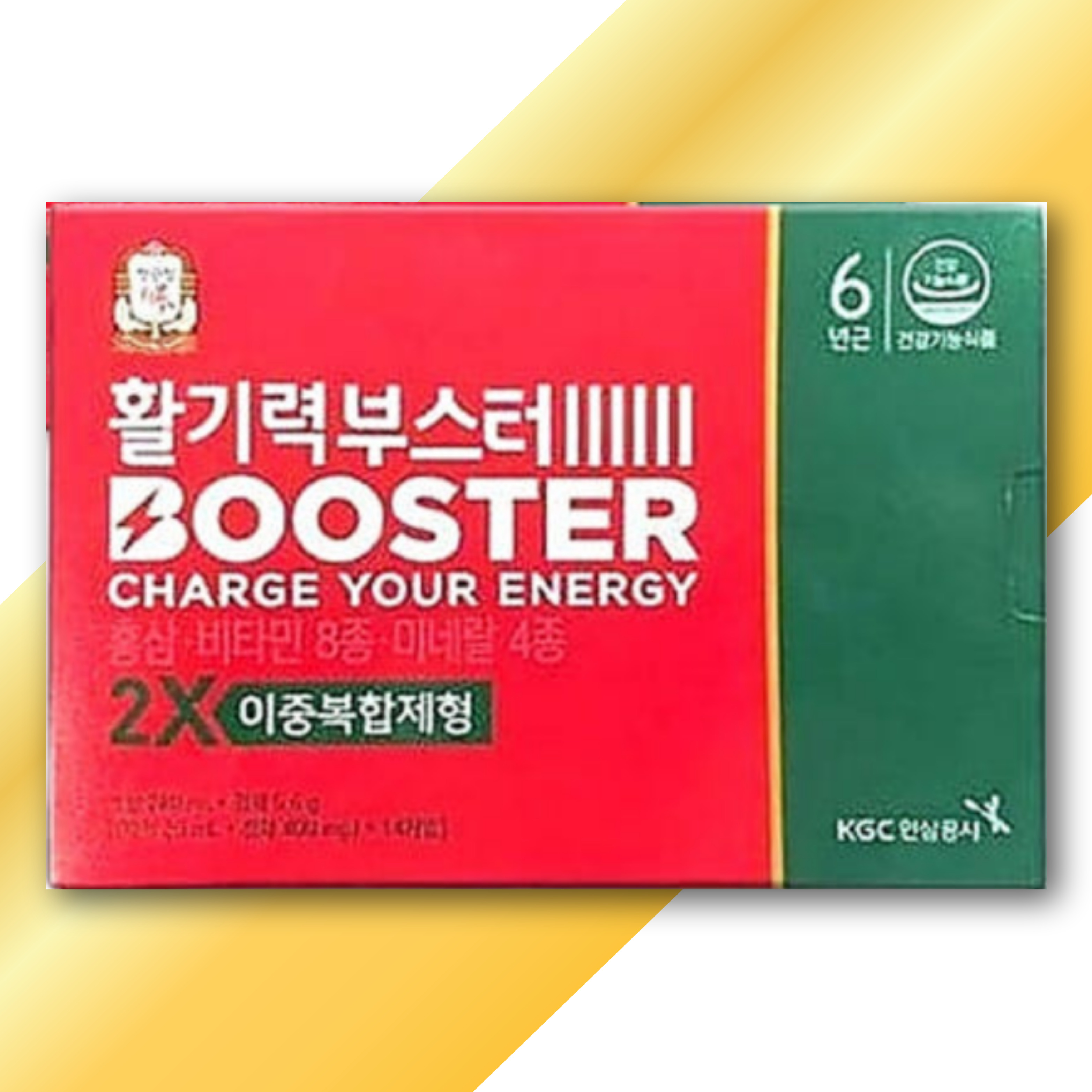 에너지충전 활기력 부스터 홍삼 멀티비타민 미네랄 1박스