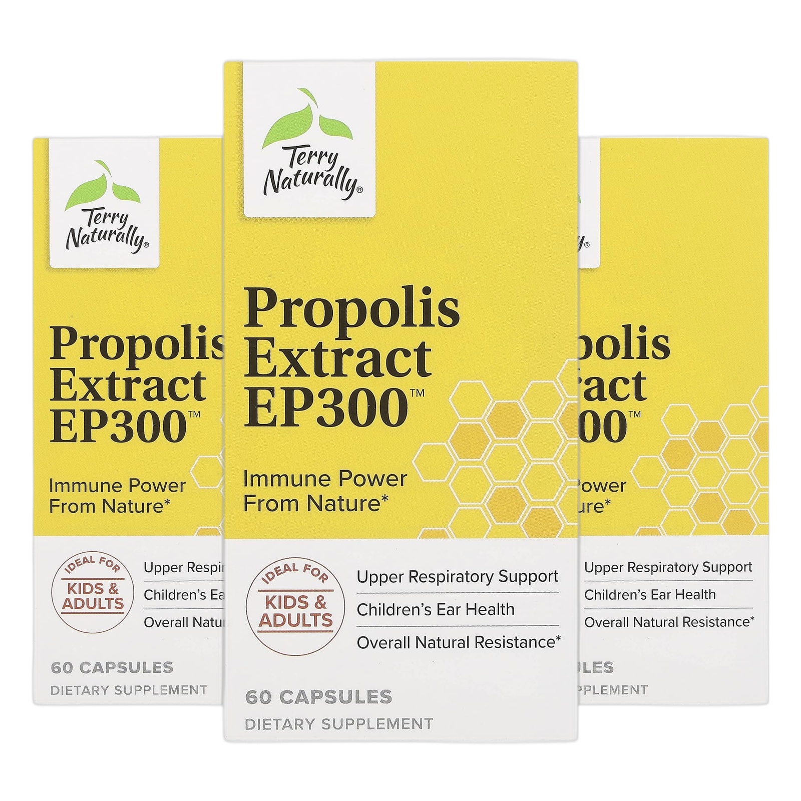 <b>테리내추럴리</b> 프로폴리스 Propolis 추출물 EP300 캡슐 60정캡슐 2+1