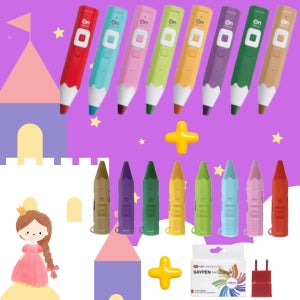 4세대 32G 레인온 펜+실리콘 커버+분리형 충전기+대형 브로마이드 3장