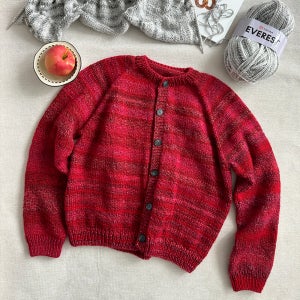 DIY키트 몬티베이글 가디건 대바늘 에베레스트실 남여공용 대바늘 가디건 손뜨개 뜰안뜨개공방