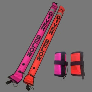 스쿠버다이빙 SMB 1.5m 소시지 안전 부이