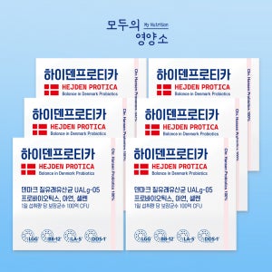 유산균 임산부 장 건강 덴마크 여성 질 유래 LGG 100억 생유산균 30캡슐, 6개