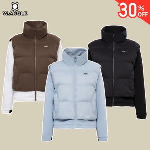 와이드앵글 여성 골프웨어 여자 경량 패딩 점퍼 에센셜 하이브리드 패딩 자켓 WWW25191