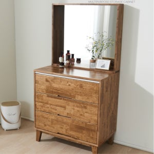 LR침실용 800사이즈 원목 거울포함 서랍 수납 화장대셋트 파우더룸 고급 모던한 예쁜