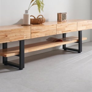 LR넓은 거실용 2100 대형사이즈 참죽 통원목 낮은 와이드 서랍장 TV다이 30평대