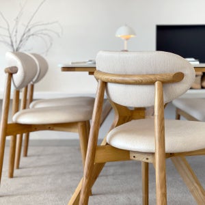 로포텐 고흐 식탁의자 애쉬 원목 카페 인테리어 의자 내추럴