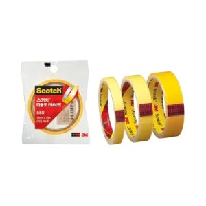 3M 스카치테이프 550 600 3인치 18x20m