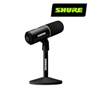 SHURE 슈어 MV6 게이밍 스트리밍 USB 마이크 /방송 화상회의용
