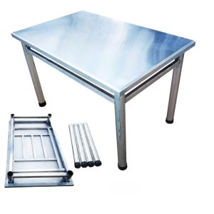 업소용 스텐 테이블 특두께 철제 카페 길이 철재 술집 불판 다이닝 식탁 커피숍 보조 작업